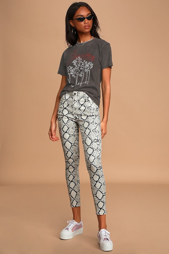 Poster Child Washed Black Graphic Tee 1