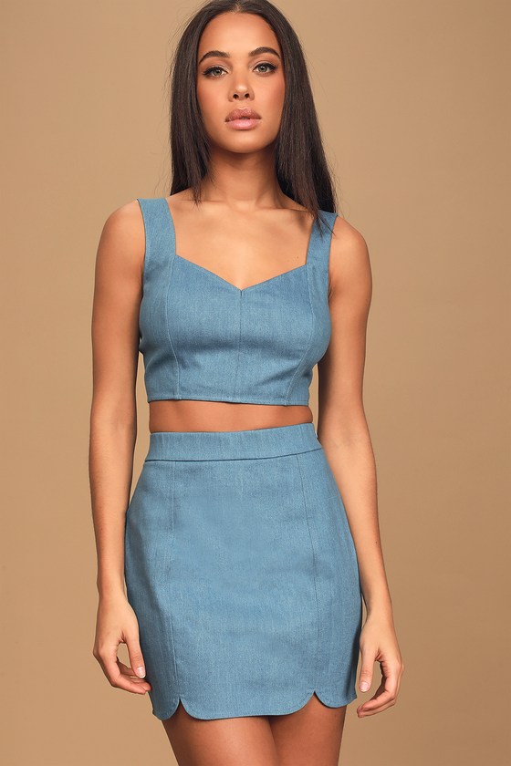 lulus denim dress