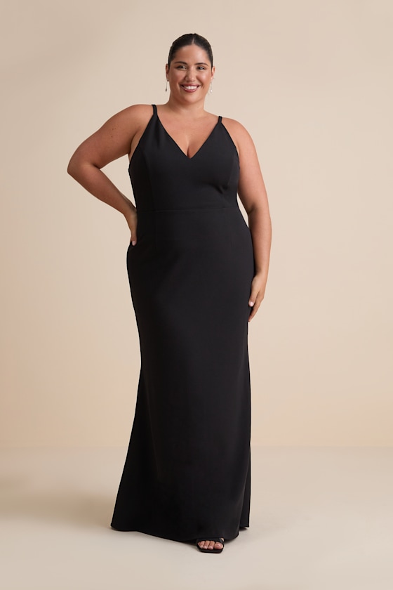 Melora Black Sleeveless Maxi Dress - thumbnail 6