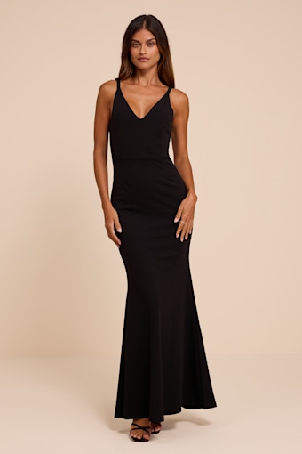 Melora Black Sleeveless Maxi Dress 2