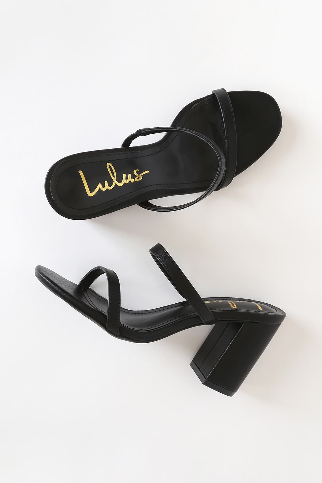 Ariellie Black High Heel Sandals