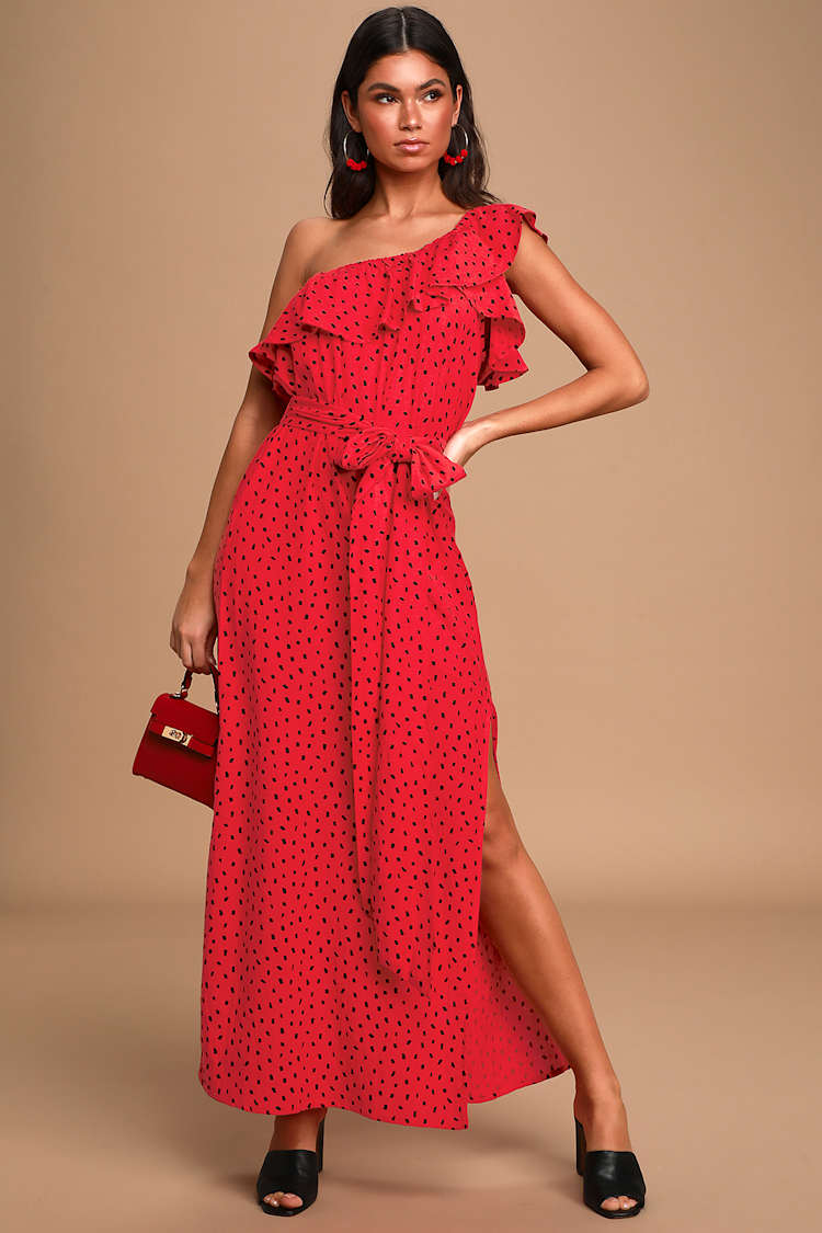 Billabong x Sincerely Jules - Your Side Red Dress - Maxi Dress - Lulus Billabong x Sincerely Jules - Your Side Red Dress - Maxi Dress - Lulus