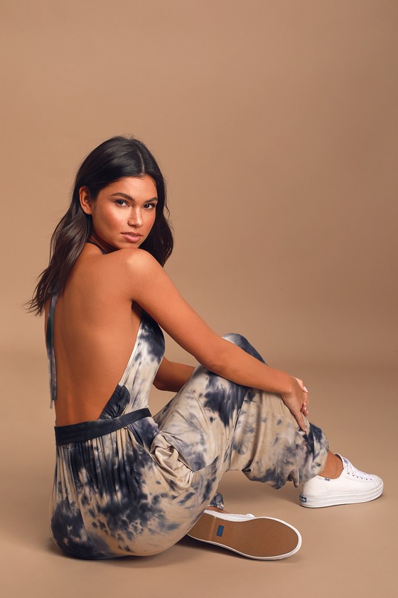 multi tie jumpsuit