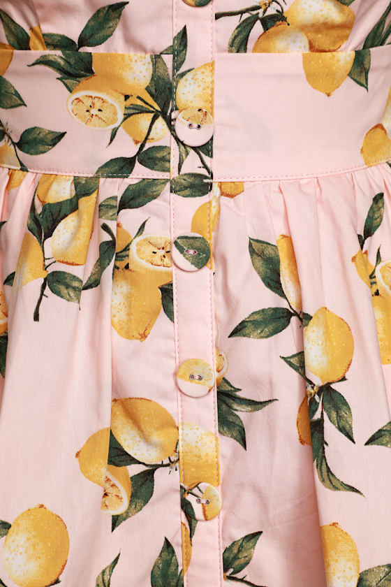 lulus lemon dress