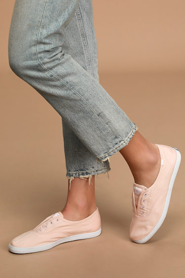 Keds Champion Keds Pink Slip Ons Women's Champion GN Canvas Blush