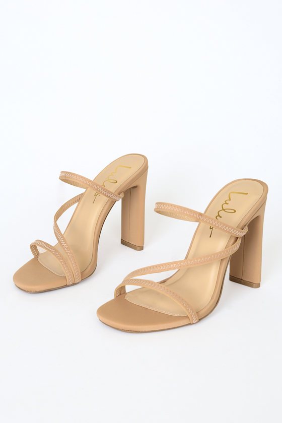 Ferrara Natural High Heel Sandals 5