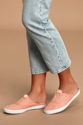 Keds Moxie Mules Light Pink Sneakers Slip-On Sneakers Lulus