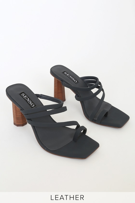 midnight blue shoes high heels