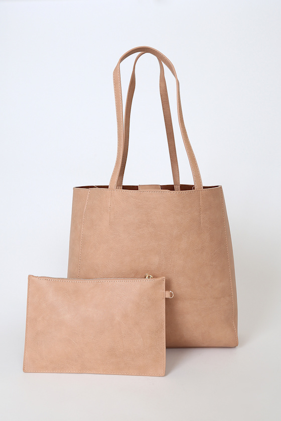 Office Hours Beige Tote Bag 3