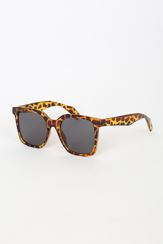 Square Sunglasses - Tortoise