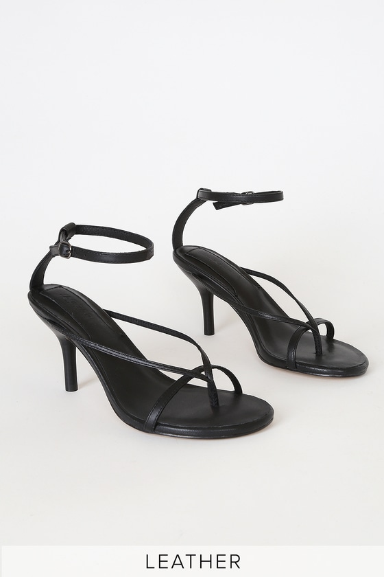 Jaggar The Label Rein - Genuine Leather Sandals - High Heels - Lulus