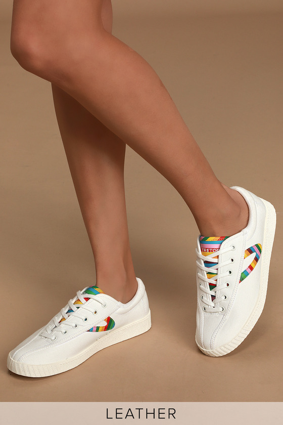 tretorn rainbow sneakers