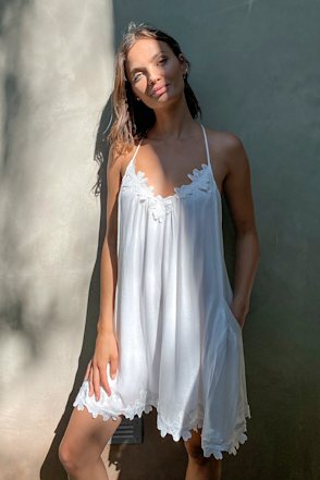 pleated ivory dress Amore – Nya Atelier main image 1