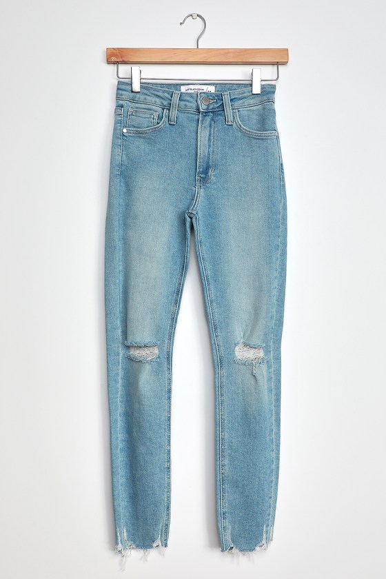 light wash and dark wash jeans