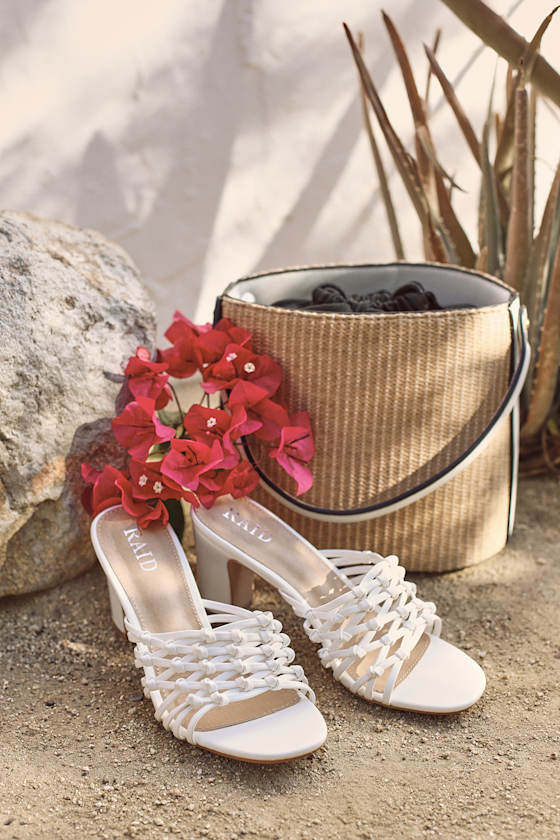 Wondrous Travels Tan Woven Bucket Bag 2