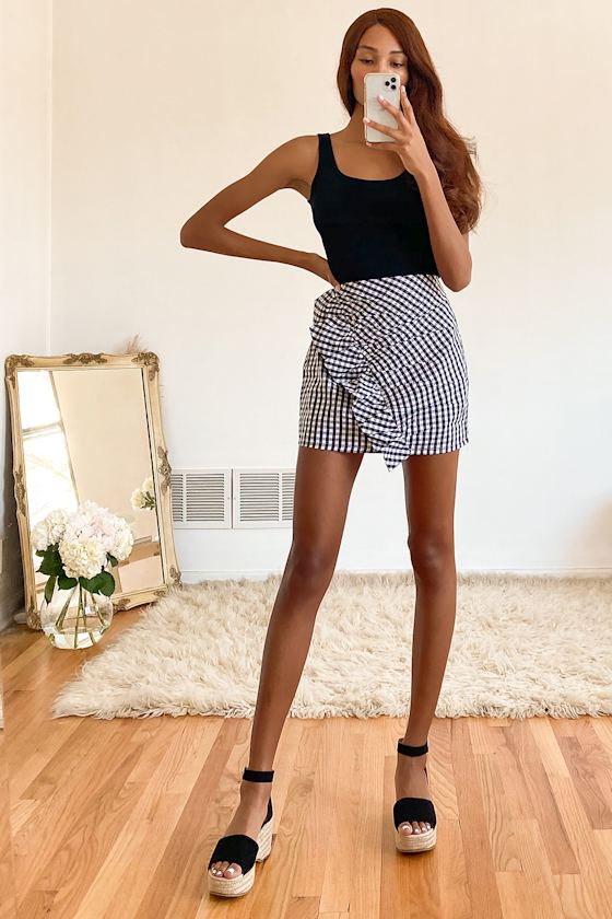 Staple Style Black Ribbed Tank Top 1