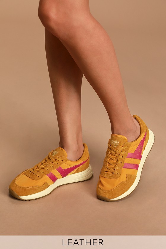 gola yellow sneakers