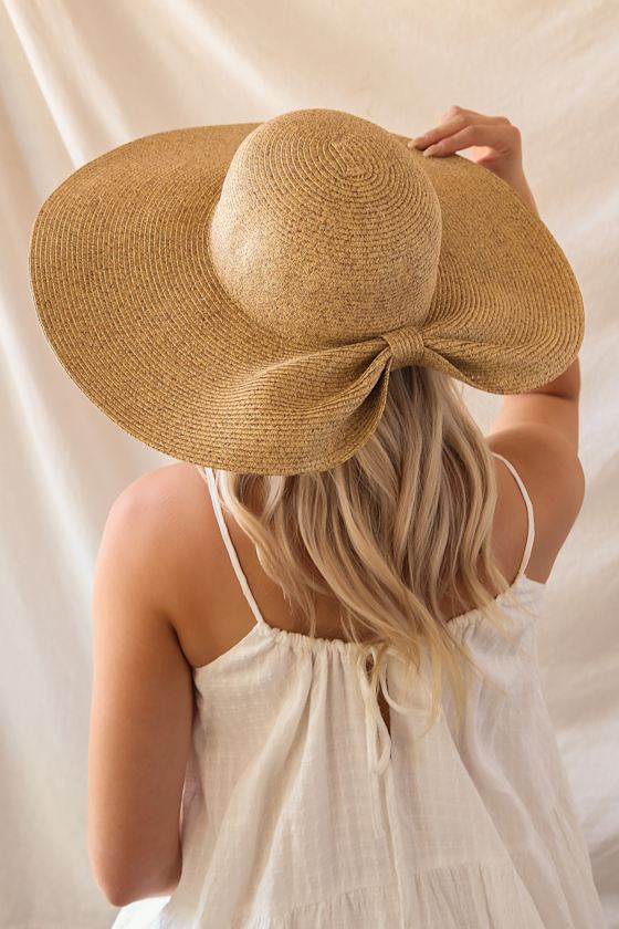 Knot to Worry Tan Straw Hat 3