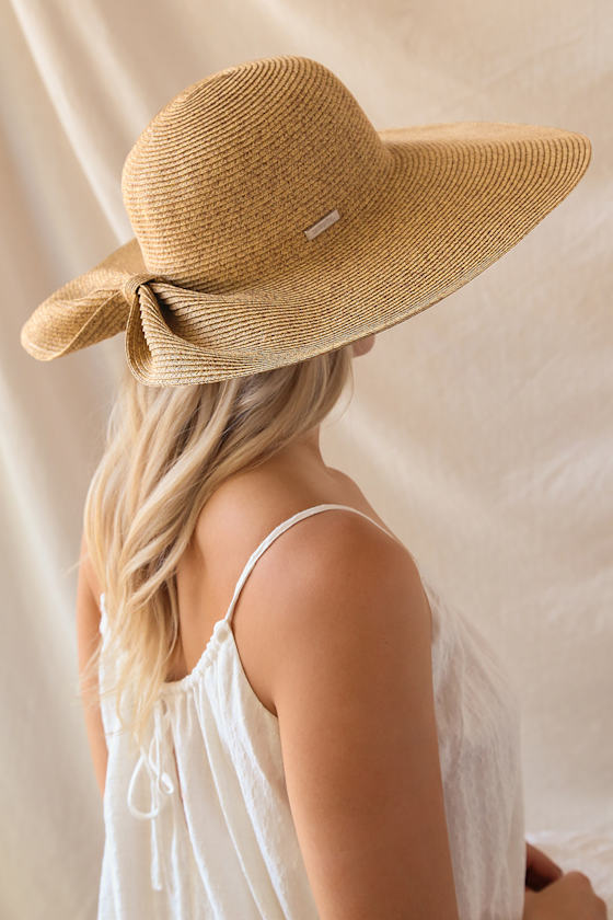 Knot to Worry Tan Straw Hat 2