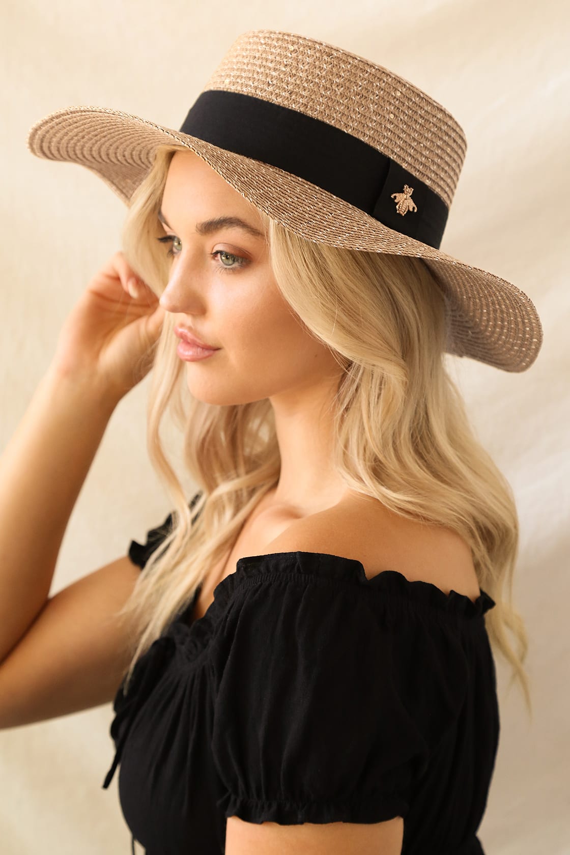 Cute Straw Hat for Vacation in Greece