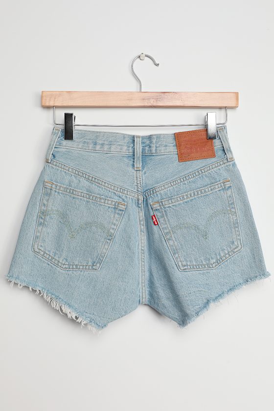 levis 501 original denim cutoff short