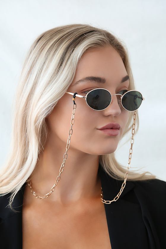 Gold Sunglasses Chain Sunglasses Leash Sunnies Chain Lulus