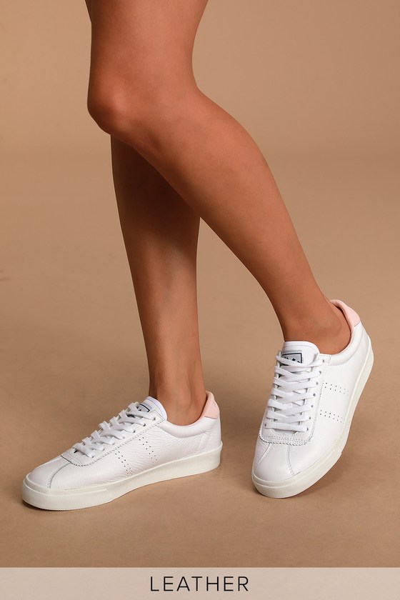 superga sneakers white leather