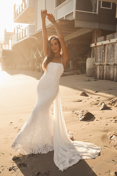 Remarkable Moment White Floral Embroidered Lace-Up Maxi Dress