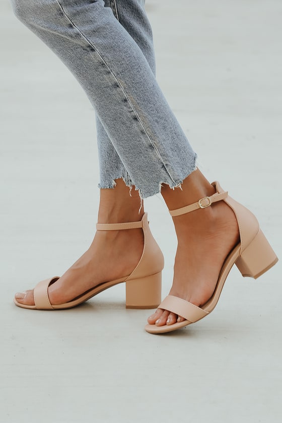 Sole Heels - Block Heel Sandals - Lulus