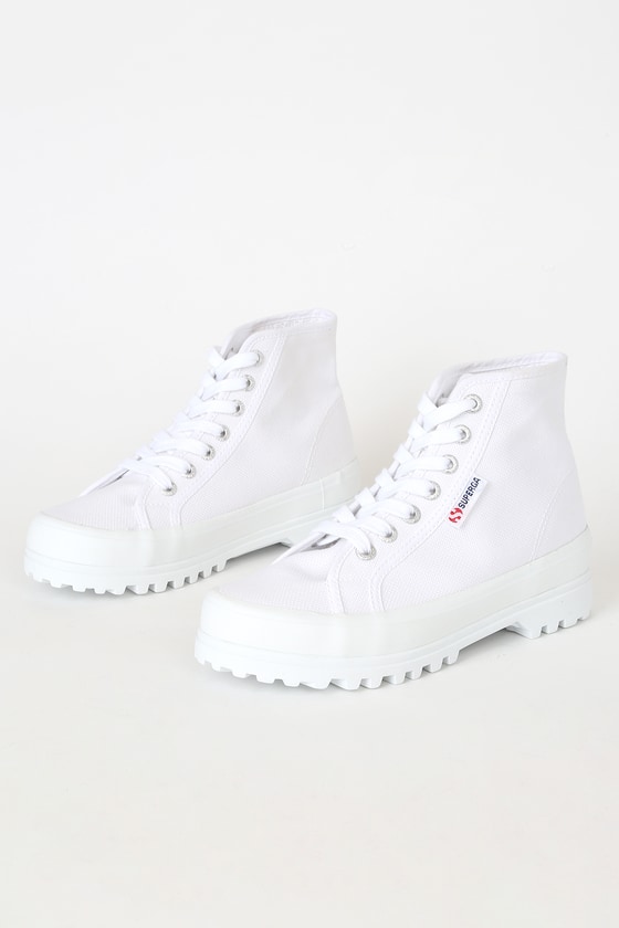 white high sneakers