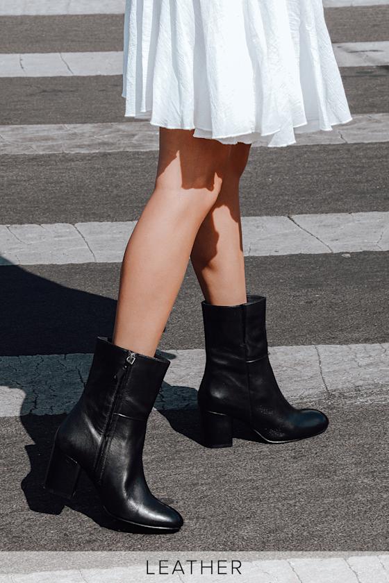 mid calf riding boot