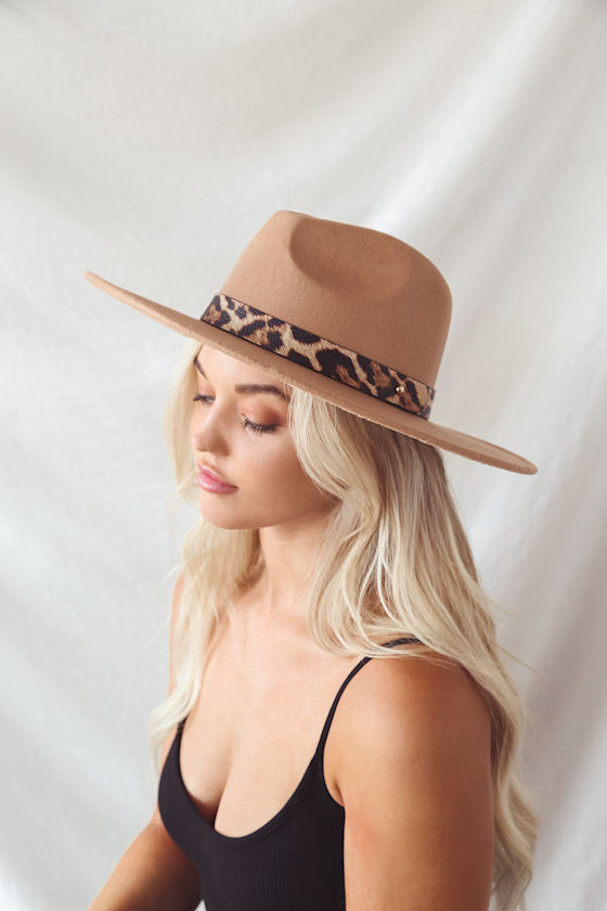 tan wool hat