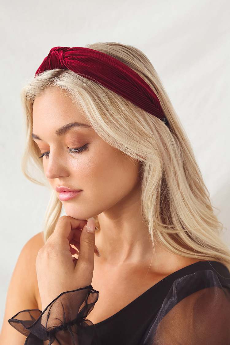 Velvet Knot Headband
