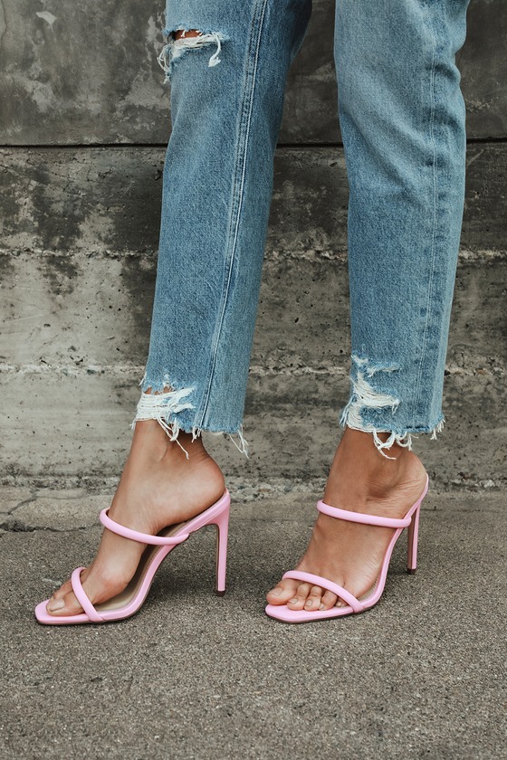 lulus pink heels