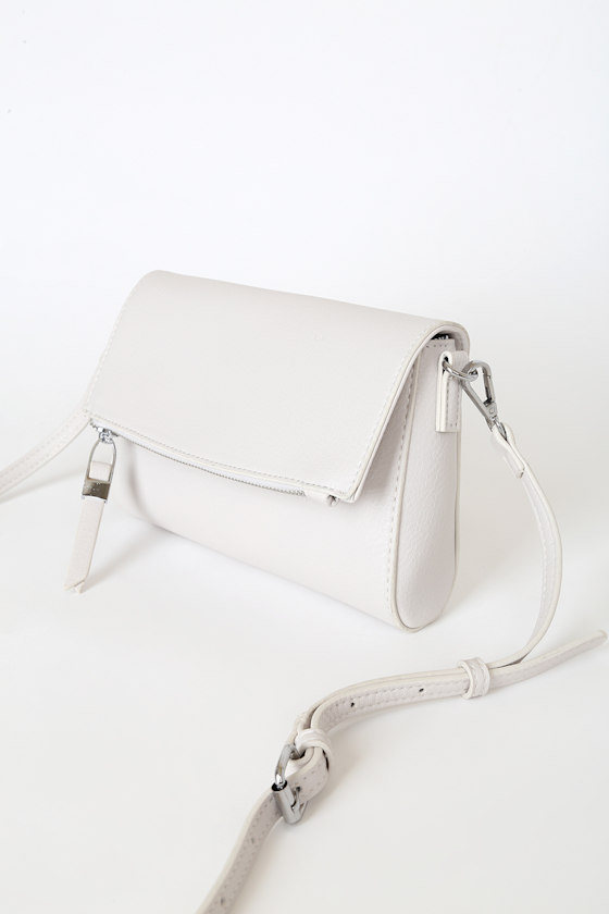 Off White Clutch Fold Over Clutch Mini Bag Crossbody Clutch Lulus