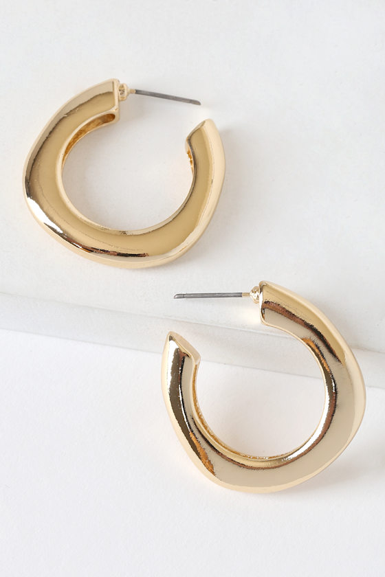 Always Been You Gold Hoop Earrings 2