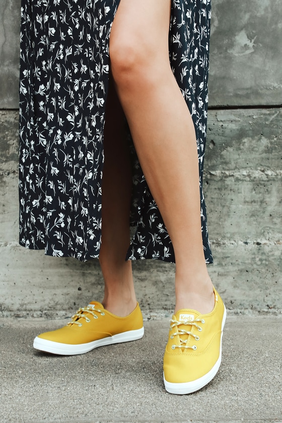 keds yellow sneakers