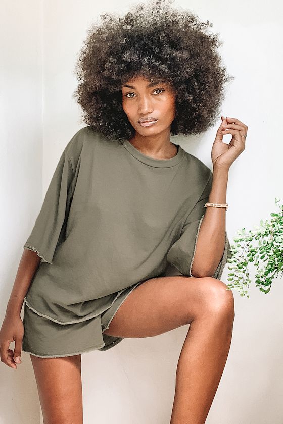 It's a Lifestyle Olive Green Half Sleeve Pullover Top 5