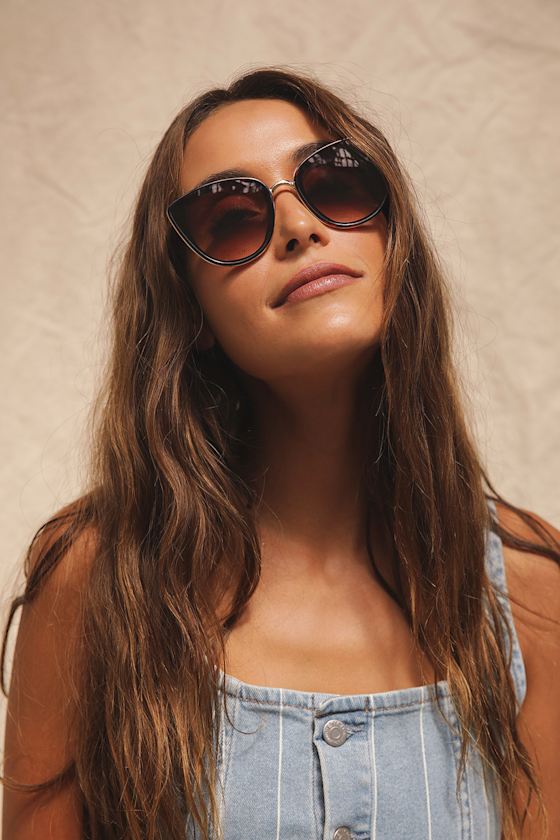 Garza Tortoise and Gold Sunglasses 4