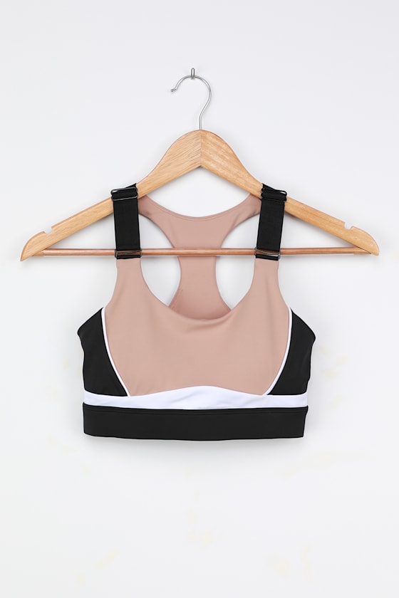 All Fenix Ivy Beige HighImpact Sports Bra Active Sports Bra Lulus