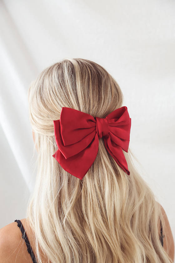 black.bow hair