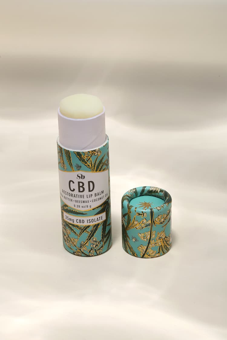 Sheabrand Restorative Cbd Lip Balm Mint Cbd Lip Balm Lulus
