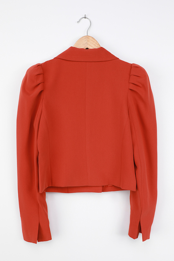 Cherie Organza Puff Blazer