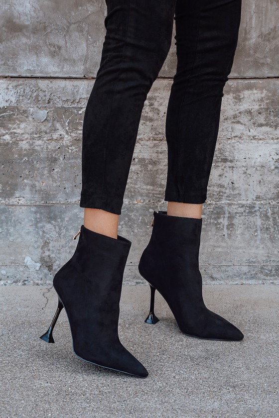 black fall heels