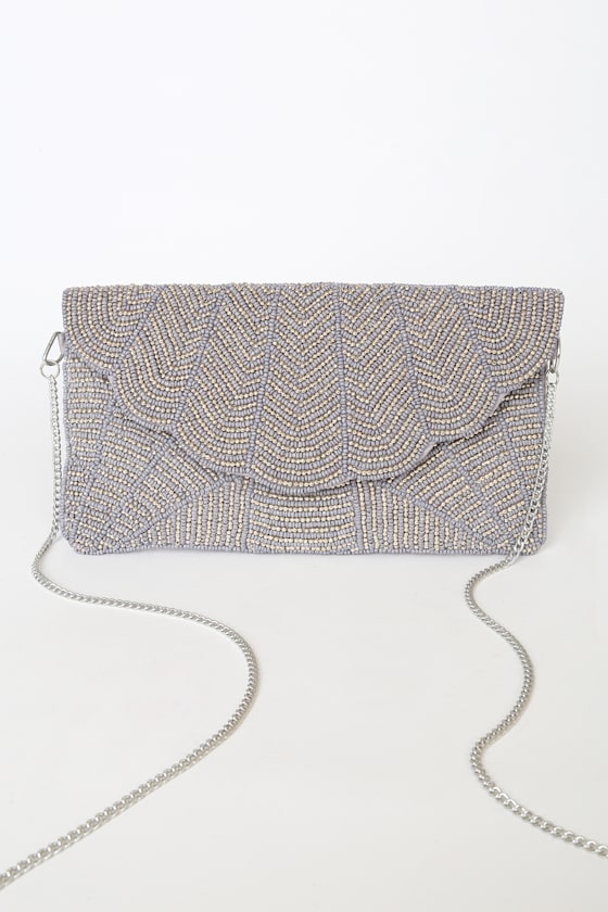 next grey clutch bag