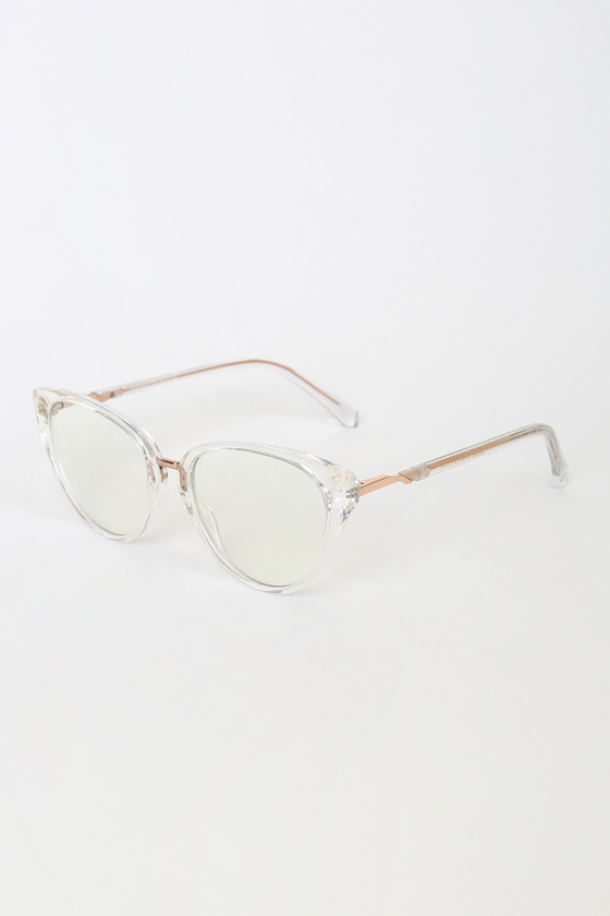 The Modern Clear Cat-Eye Blue Light Glasses 2