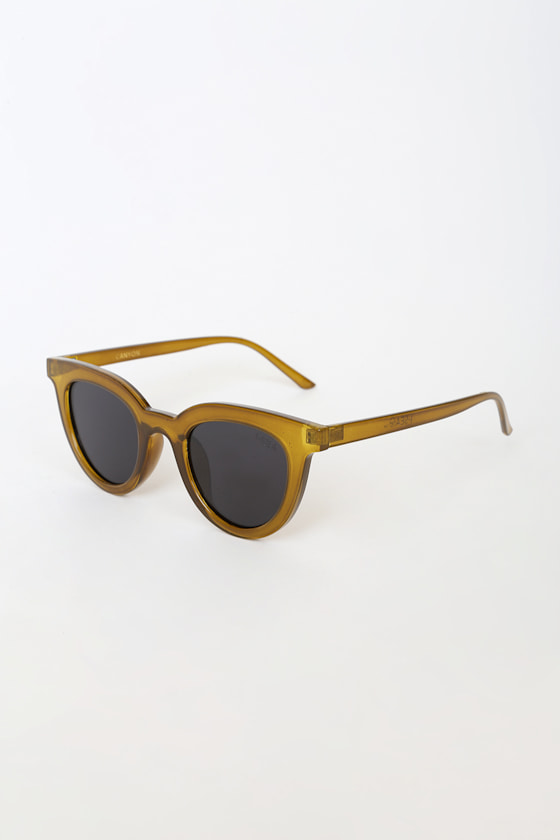 ISEA Canyon Olive Green Sunglasses Olive Sunnies Lulus