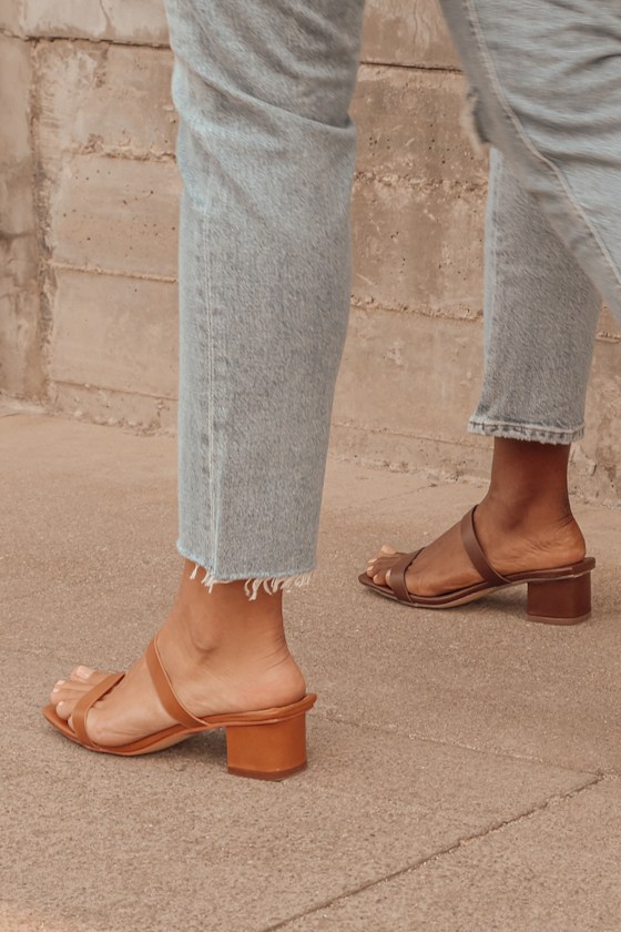 Fallyn Naked Espresso Mules 5