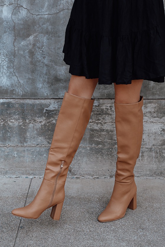 Quartz Tawny Knee-High Boots