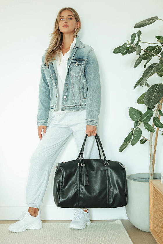 Black Weekender Bag